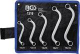 DOUBLE RING SPANNER SET | S-TYPE | 10 X 11 - 18 X 19 MM | 5 PCS. (1216)