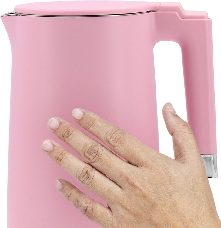 ELECTRIC KETTLE 1,5L PINK, COOL TOUCH (68209)