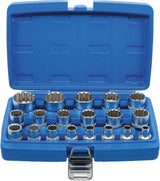 SOCKET SET, GEAR LOCK | 12.5 MM (1/2") DRIVE | 19 PCS. (2152)