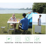 FOLDABLE TABLE / COUNTER | ALUMINUM | ADJUSTABLE HEIGHT (LC01)