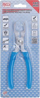 GLOW PLUG SOCKET PLIERS | ANGLED | FOR OPEL / VAUXHALL 1.7 DIESEL (6693)