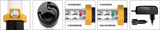 WORK LAMP RECHARGEABLE | LI-ION / 3.7V | 2000 MAH (82728)