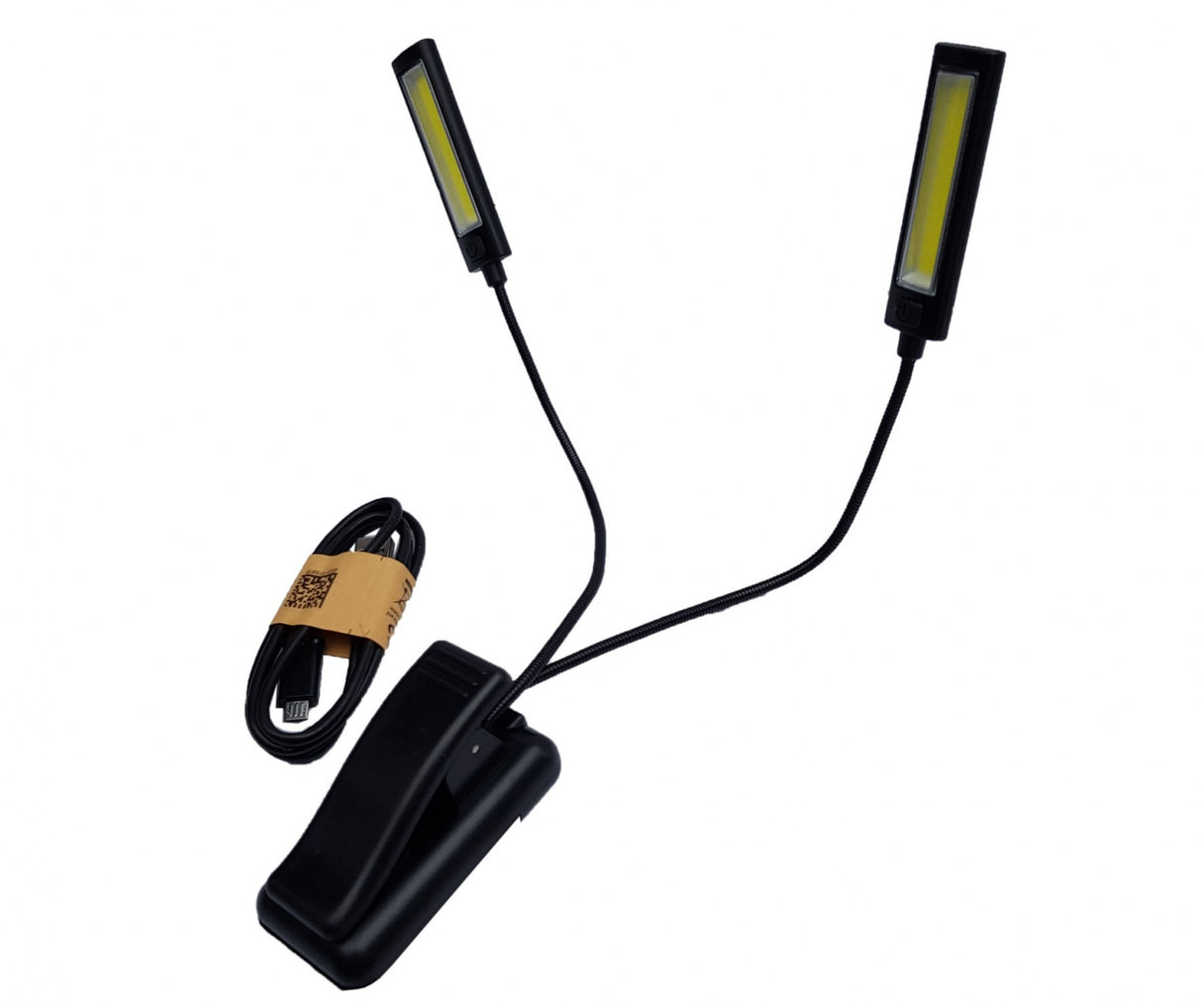 LED LIGHT FIXTURE | WITH CLIP | 6W COB LED | USB | 2 PCS. (CDL02)