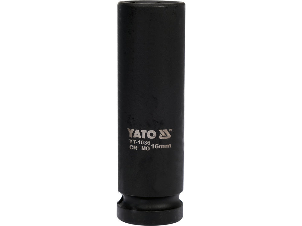 IMPACT SOCKET DEEP 1/2"X16MM (YT-1036)