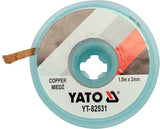 SOLDER WICK/BRAID 2.0MM X 1,5M (YT-82531)