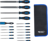 MACHINIST`S FILES AND NEEDLE FILE SET | 17 PCS. (72119)