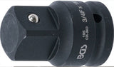 IMPACT SOCKET ADAPTOR | INTERNAL SQUARE 20 MM (3/4") - EXTERNAL SQUARE 25 MM (1") (195)
