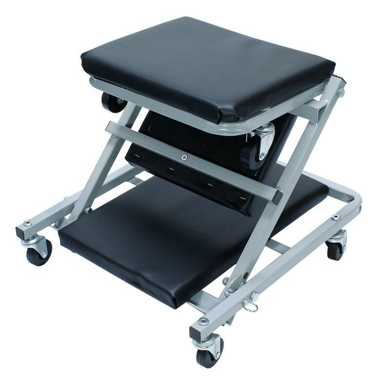 FOLDABLE CREEPER / SEAT | 8 CM CASTERS | 40" (SC40)