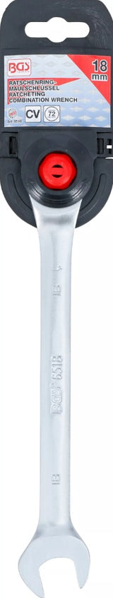 RATCHET COMBINATION WRENCH | 18 MM (6518)