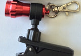 FLASHLIGHT WITH CLIP AND CARABINER | LED (W3241)
