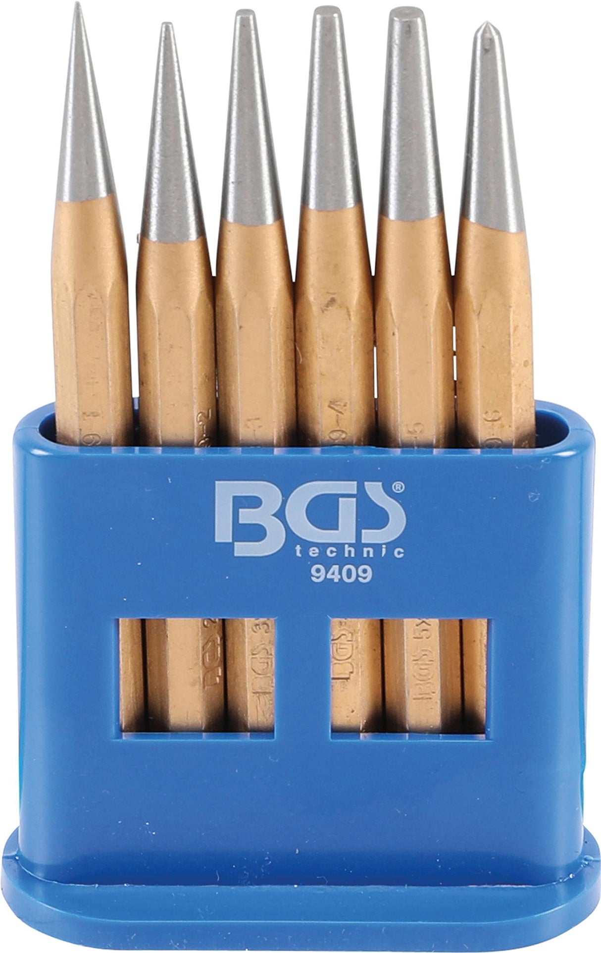 DRIFT PUNCH / CENTER PUNCH SET | 120 MM | 1 - 5 MM | 6 PCS. (9409)