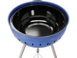CHARCOAL BBQ, ROUNDED, 54CM BLUE (YG-20302)