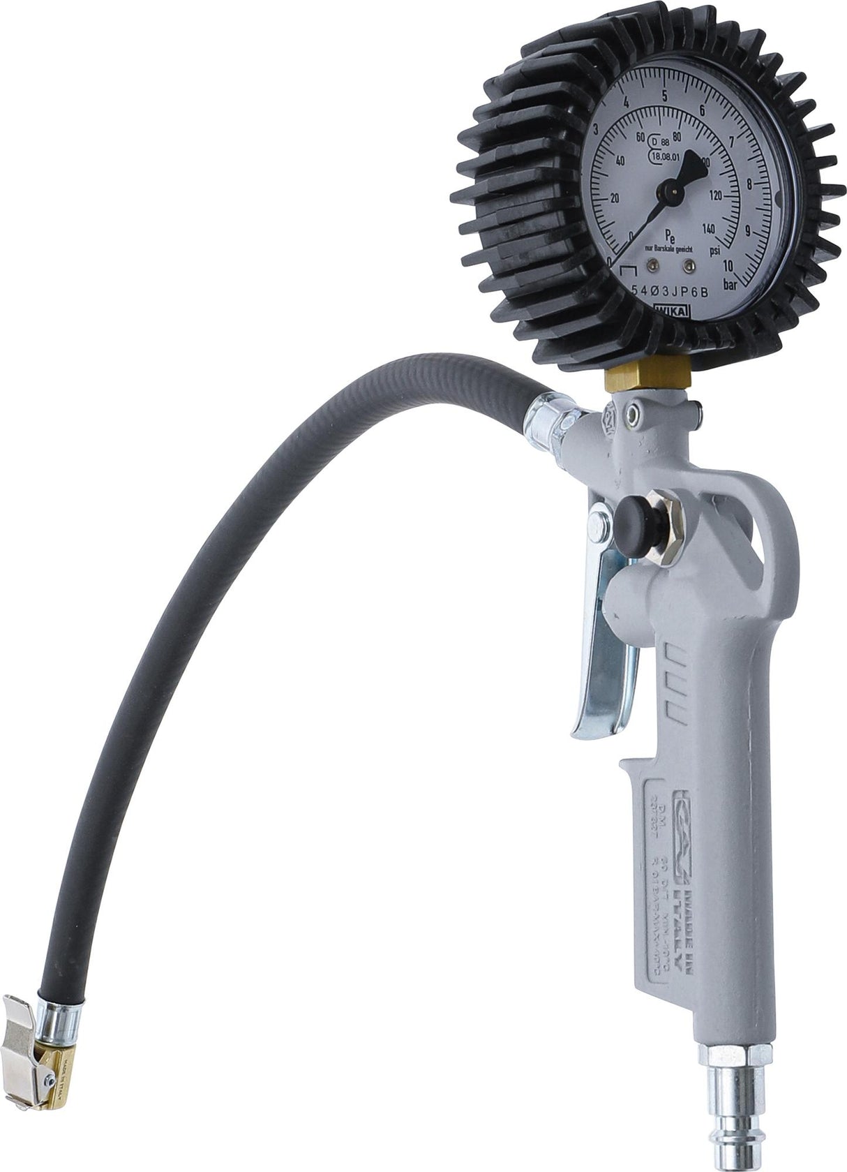 PISTOL-GRIP AIR INFLATOR | CALIBRATED | 0 - 10 BAR (55400)