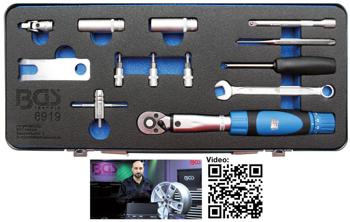 TIRE PRESSURE MONITORING SYSTEM TOOL SET (TPMS) | 13 PCS. (8919)