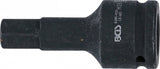 IMPACT BIT SOCKET | LENGTH 100 MM | 20 MM (3/4") DRIVE | INTERNAL HEXAGON 19 MM (6185-H19)