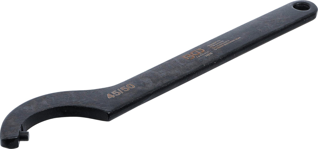 HOOK WRENCH WITH PIN | 45 - 50 MM (74215)