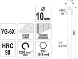 GLASS AND TILE DRILL WITH HEX SHANK 10MM (21705)
