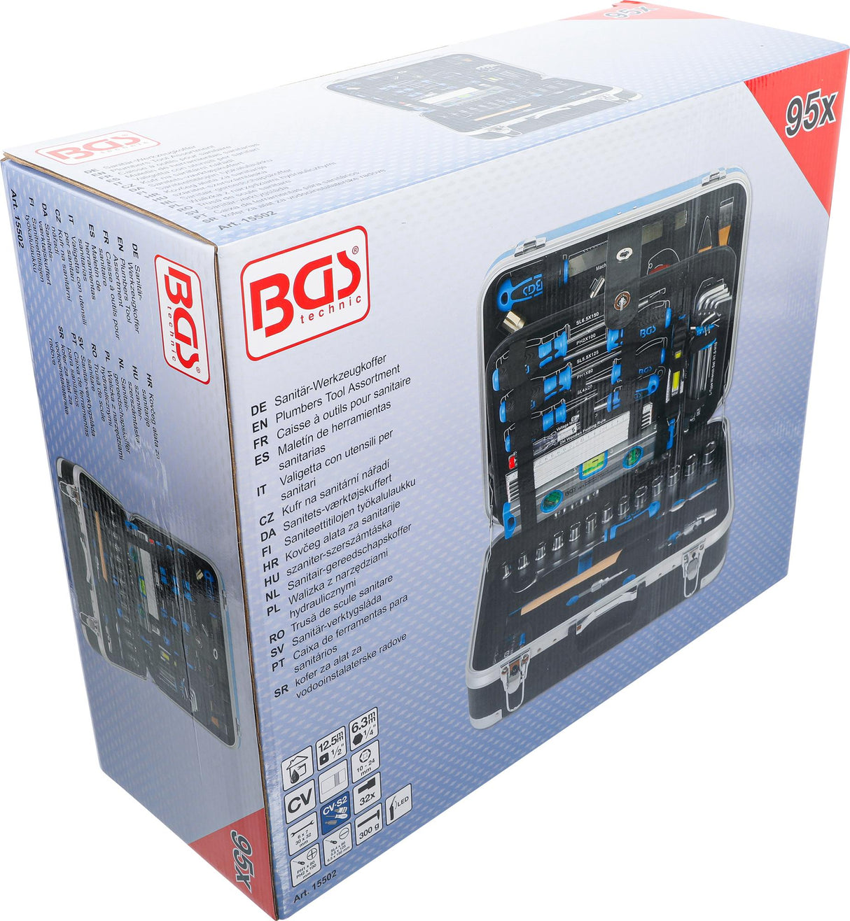 ABS PLASTIC EMPTY CASE FOR BGS 15502 (15502-1)