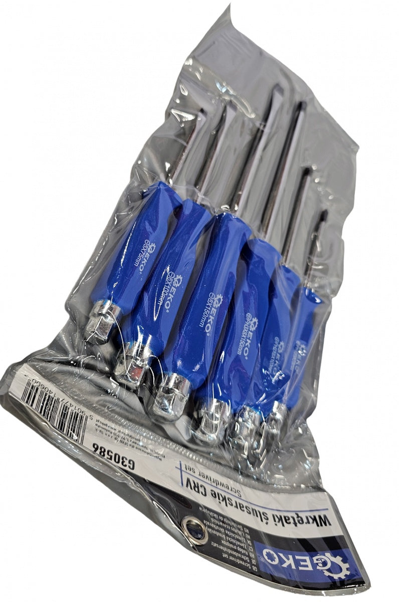 SCREWDRIVER SET | IMPACT RATED | 6 PCS. (BT20001)