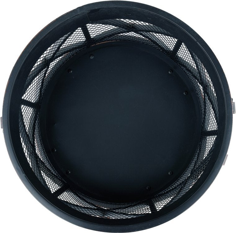 GARDEN STEEL FIRE BASKET 42CM (99702)