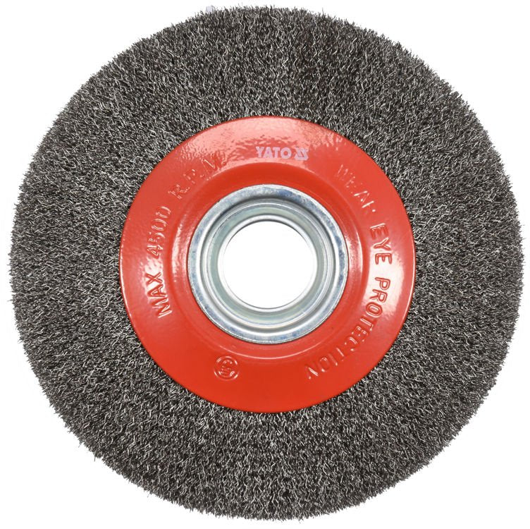 WIRE BRUSH 200MM ⌀32MM INOX (YT-47555)