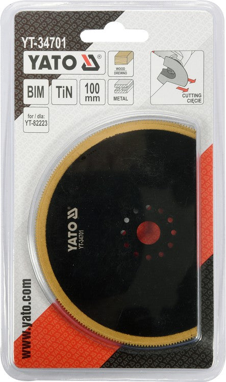 BLADE BIM-TIN  W: 100MM (YT-34701)