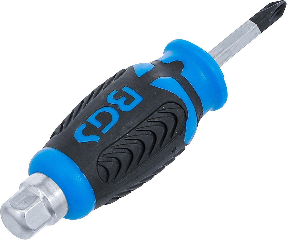 SCREWDRIVER, BLADE WITH HEXAGON PROFILE | CROSS SLOT PH2 | BLADE LENGTH 38 MM (7912)