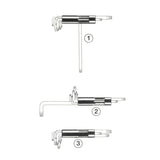 L-TYPE WRENCH SET | EXTRA LONG | T-STAR TAMPERPROOF (FOR TORX) T10 - T50 | 8 PCS. (805)