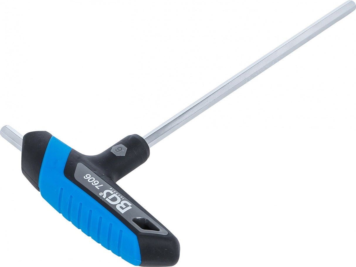 SCREWDRIVER WITH T-HANDLE | INTERNAL HEXAGON | 6 MM (7606)