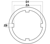 SOCKET WITH INTERNAL TEETH | 20.0 MM | KM0 (8266-1)