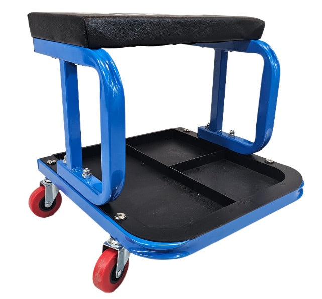 RECTANGULAR STOOL WITH WHEELS (H4900)