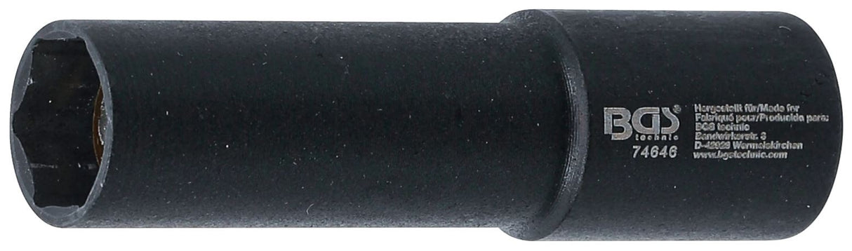 SPECIAL THIN-WALLED SOCKET FOR SHOCK ABSORBER STRUT REMOVAL (TESLA MODEL 3, Y) (74646)