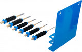 PIN PUNCH SET | WITH HAND PROTECTION | 180 MM | 3 - 8 MM | 6 PCS. (74591)