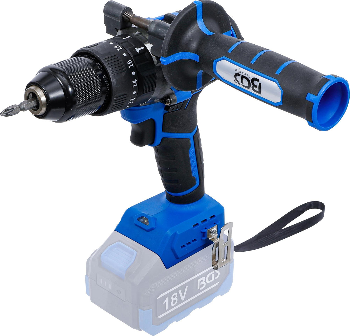 CORDLESS IMPACT DRILL | BRUSHLESS | 80 NM | 18 V | WITHOUT RECHARGEABLE BATTERY (7361)