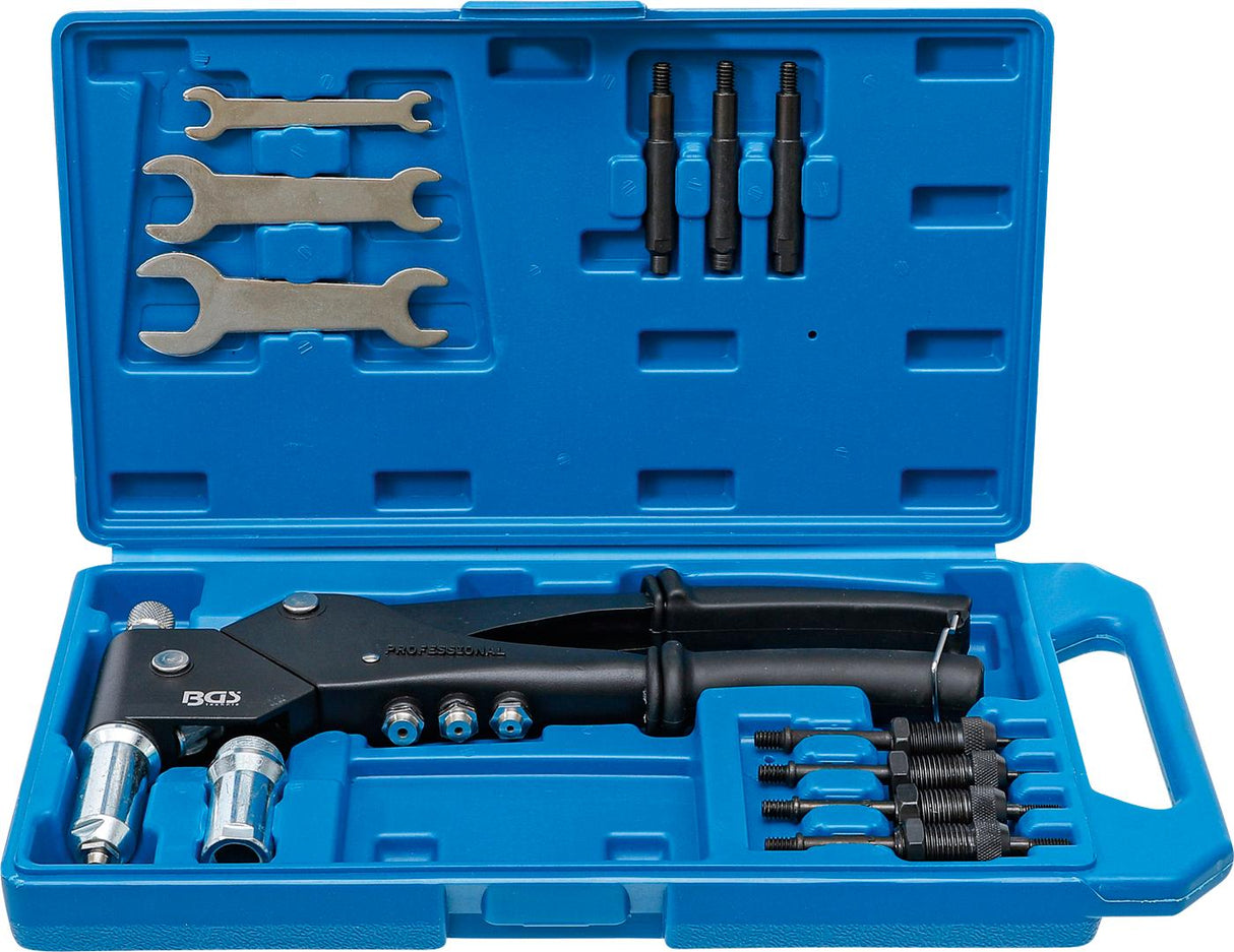 RIVETER SET | FOR STANDARD, NUT AND STUD RIVETS (438)