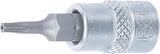 BIT SOCKET | 6.3 MM (1/4") DRIVE | T-STAR TAMPERPROOF (FOR TORX) T9 (2364)