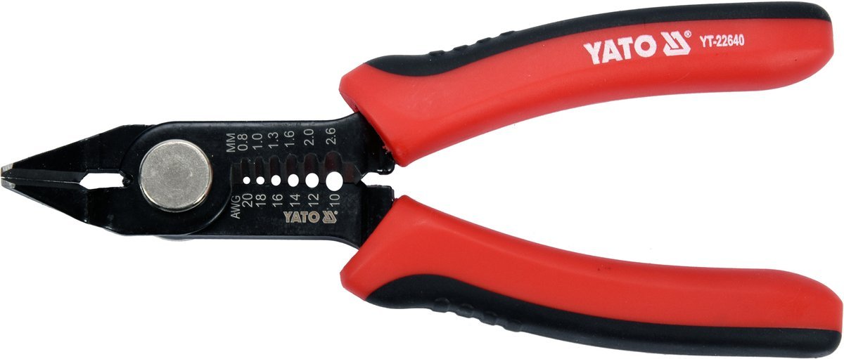 SMALL WIRE CUTTER & STRIPPER 140MM (YT-22640)