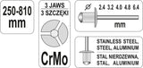LAZY TONGUE RIVETER 2,4-6,4MM (YT-36060)