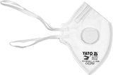 DUST MASKS WITH VALVE | CERTIFIED FFP2 | 5 PCS. (YT-74981)