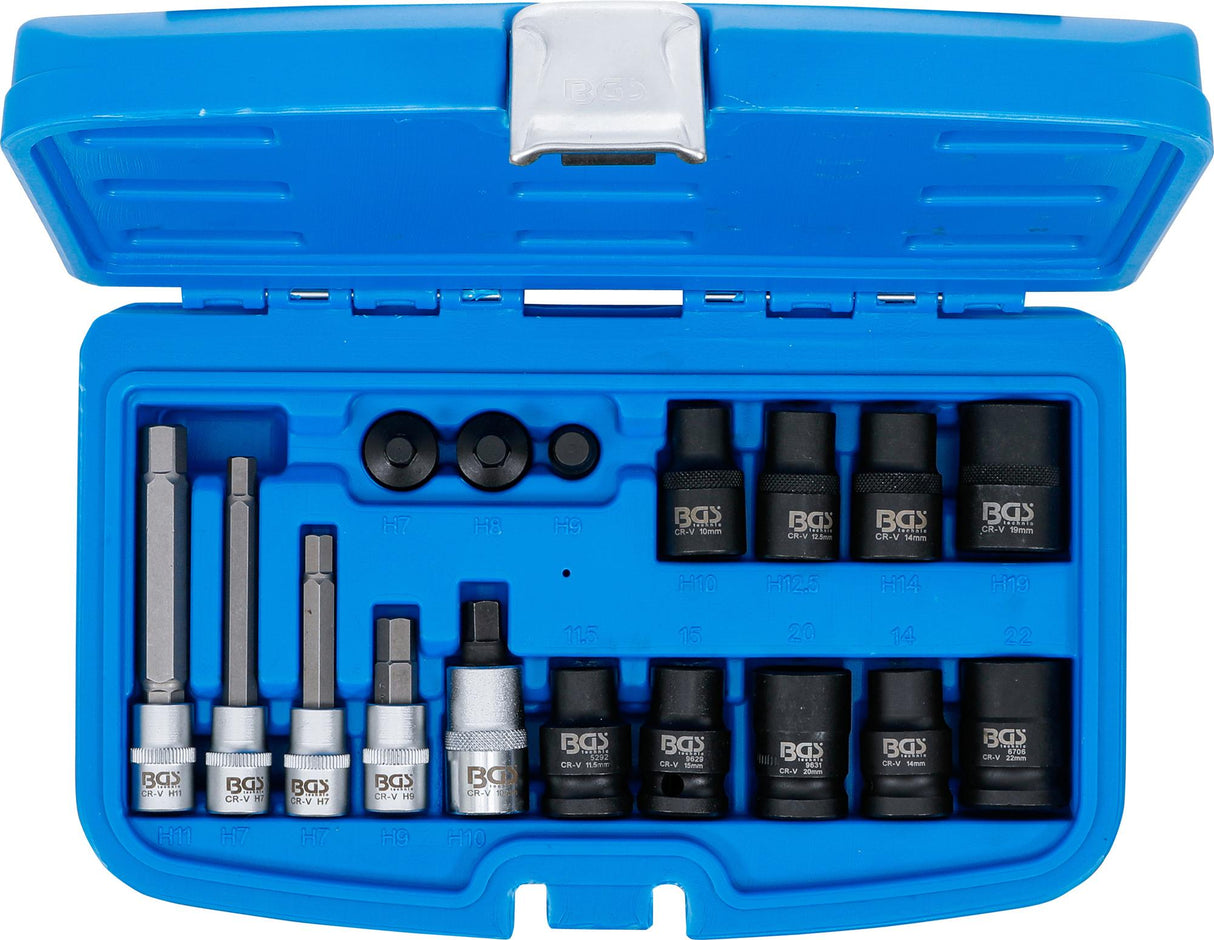 BRAKE CALLIPER SOCKET AND BIT SOCKET SET | 17 PCS. (74283)