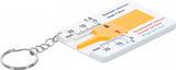 TYRE TREAD DEPTH GAUGE | WITH KEYCHAIN | 0 - 20 MM (80726)