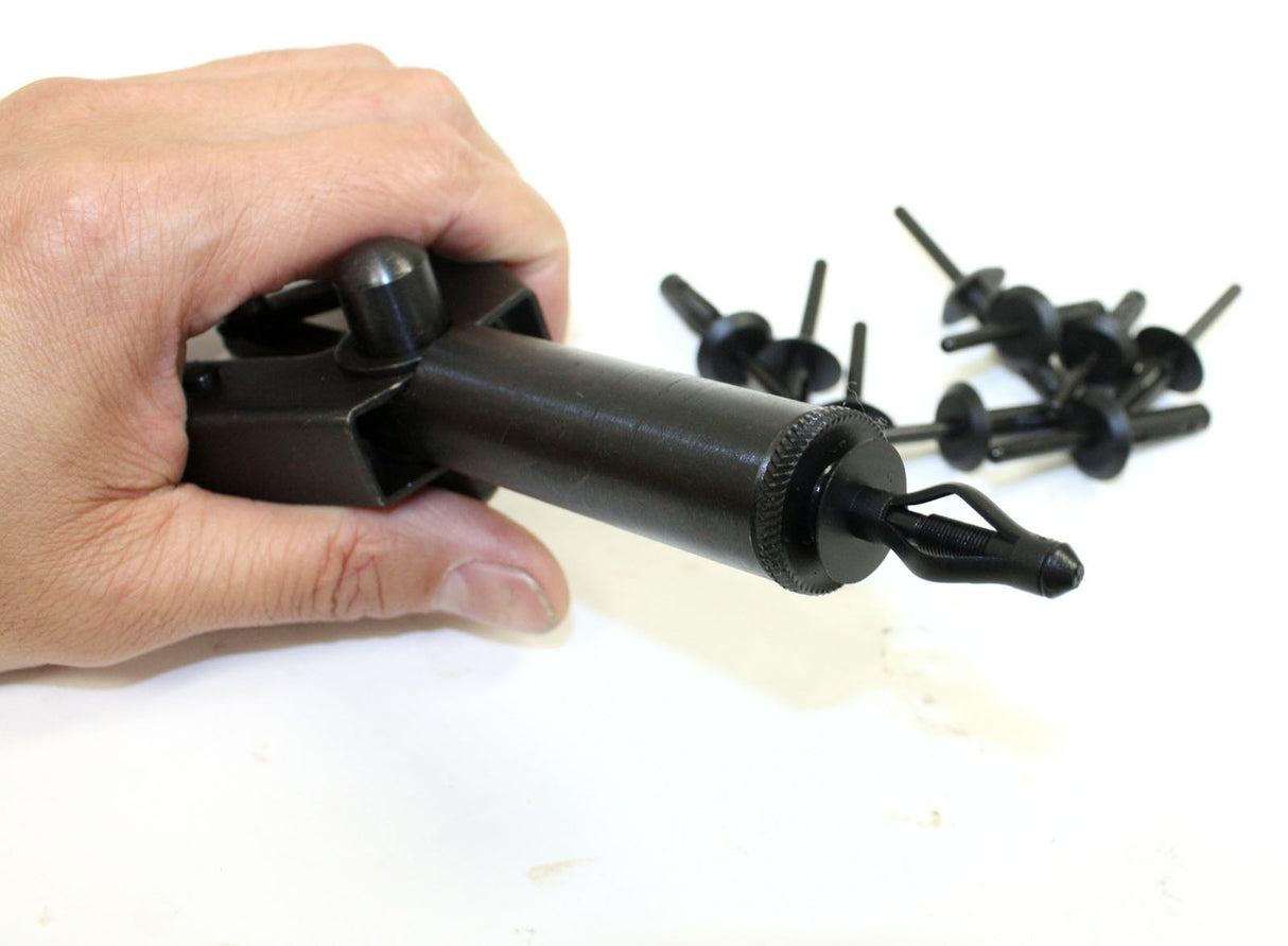 RIVETER FOR PLASTIC RIVETS WITH SET | 41 PCS. (RT41)