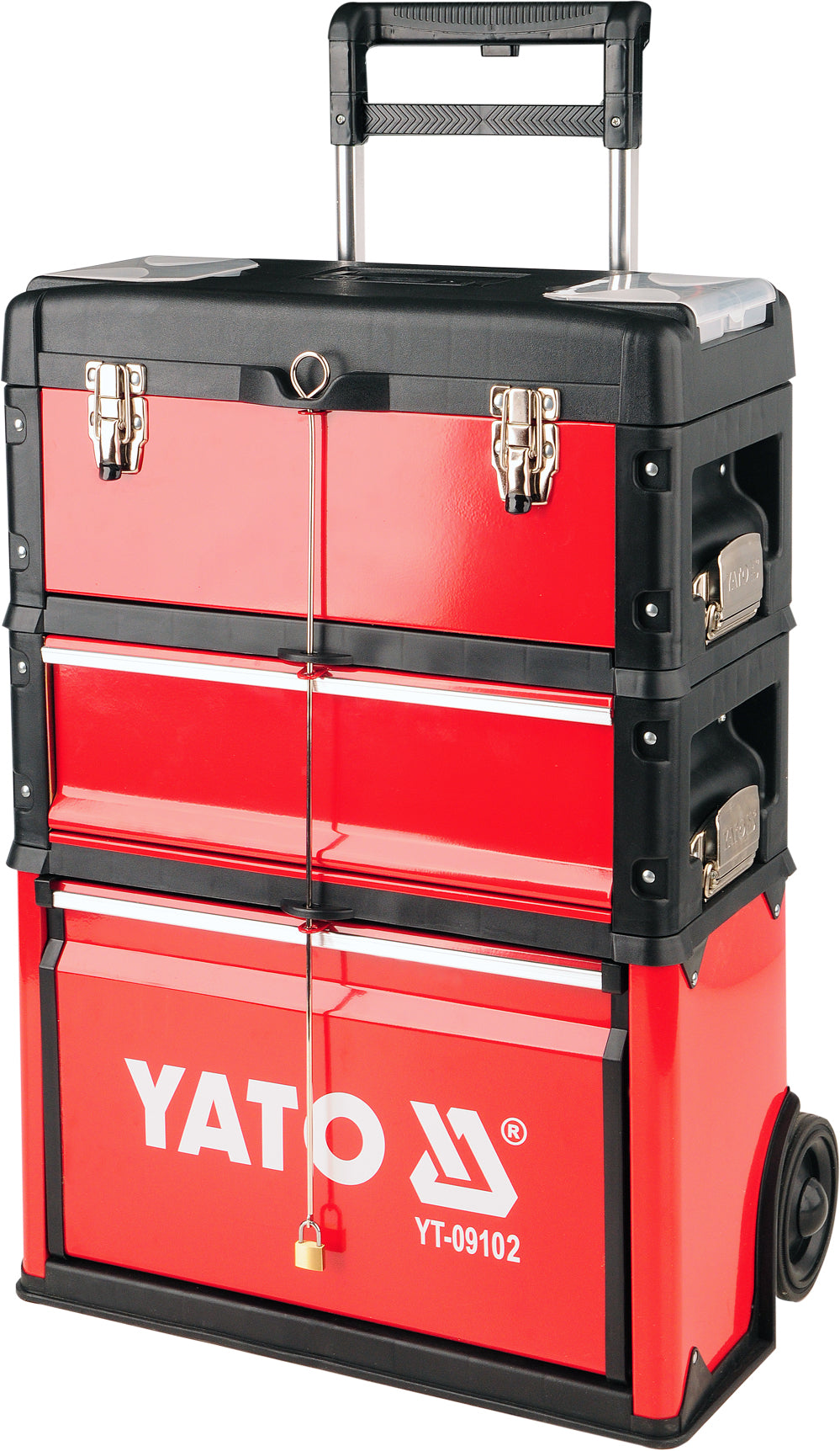 TROLLEY TOOL BOX MADE UP OF 3 PARTS (YT-09102)