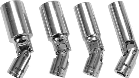 SWIVEL SPARK PLUG SOCKET SET 4 PCS (YT-38520)