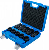 IMPACT SOCKET SET | 12-POINT | 12.5 MM (1/2") DRIVE | 32 - 36 MM | 10 PCS. (5330)