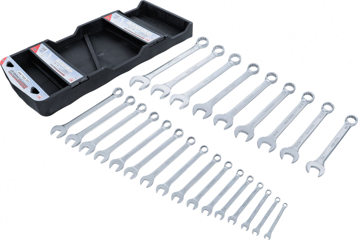 COMBINATION SPANNER SET | INCH SIZES | 1/4" - 1.1/4" | 25 PCS. (30101)