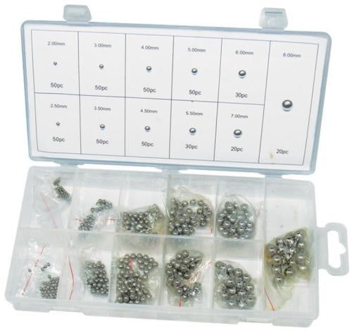 STEEL SHOT ASSORTMENT | 450 PCS. (SK3169)