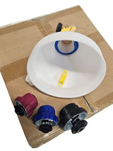 RADIATOR COOLANT FILLING FUNNEL SET | SPILL-PROOF | 4 PCS. (SK0044)