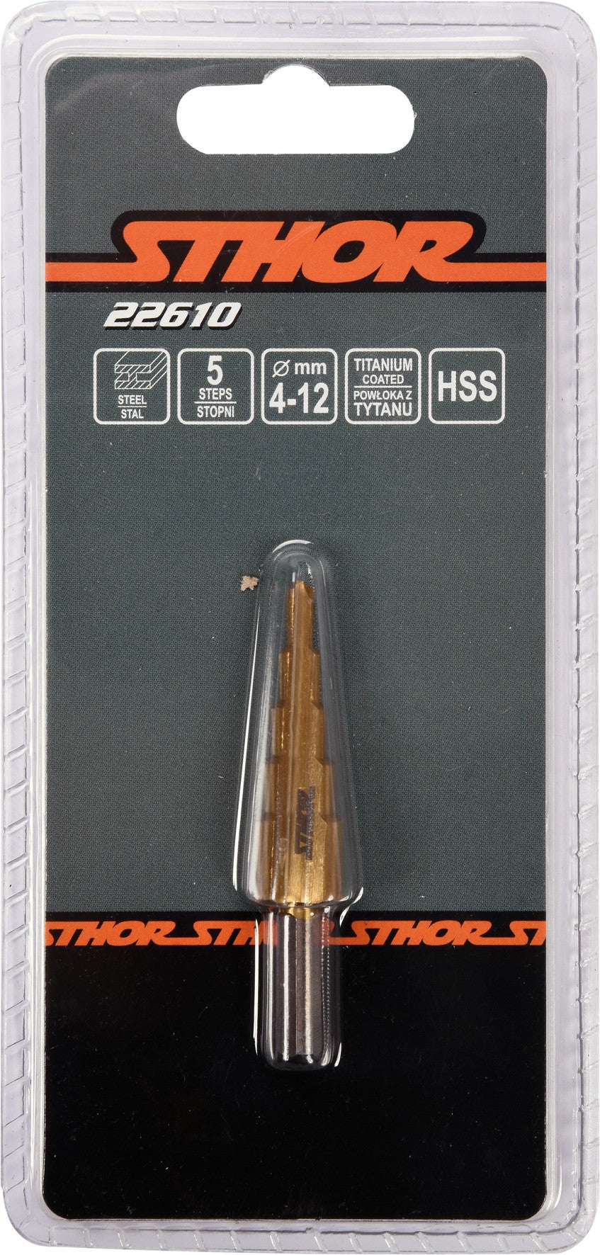 STEP DRILL 4-12MM (22610)