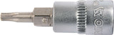 SOCKET BIT TORX 1/4" T15 L37MM (YT-04303)